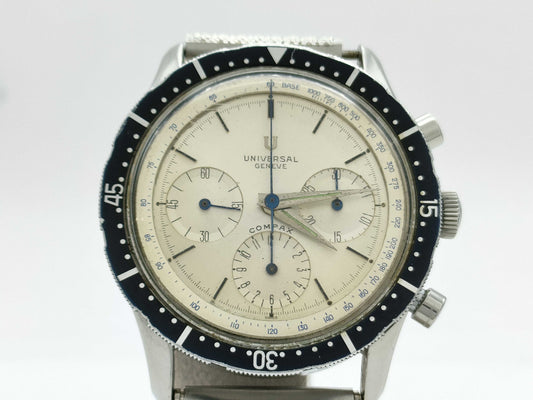 UNIVERSAL GENEVE Compax Valjoux Manual Winding Men's Watch