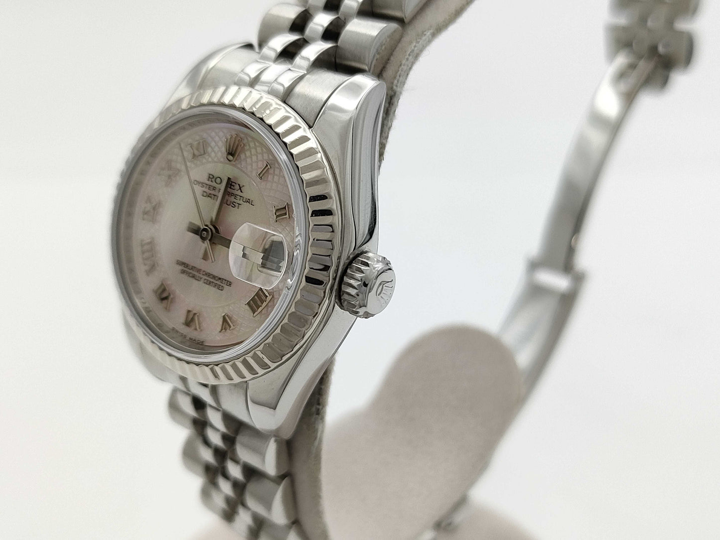 ROLEX Datejust 179174NRD Z829260 Shell Dial Women's Watch