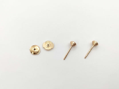 Cartier Dammard Leger SM PG Au750 1.3g Earrings