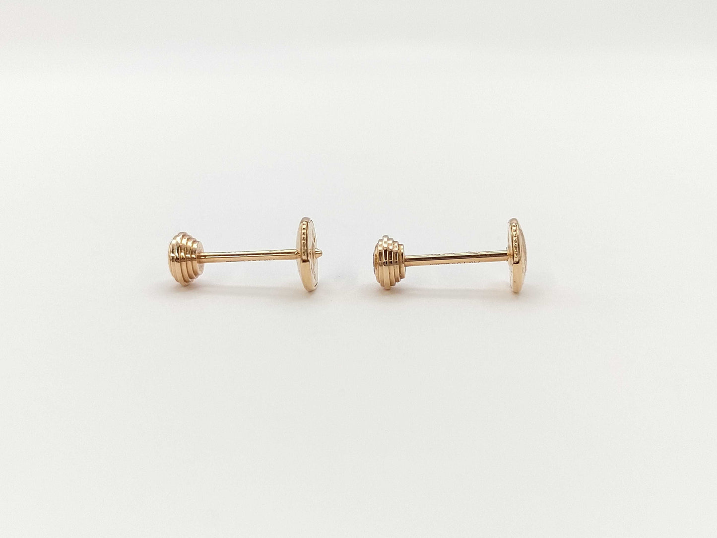 Cartier Dammard Leger SM PG Au750 1.3g Earrings