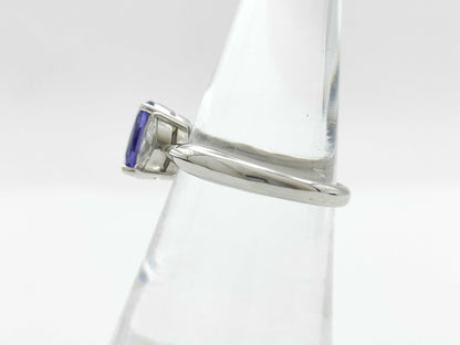 TZ1.94ct D0.39ct Pt900 6.9g Ring 