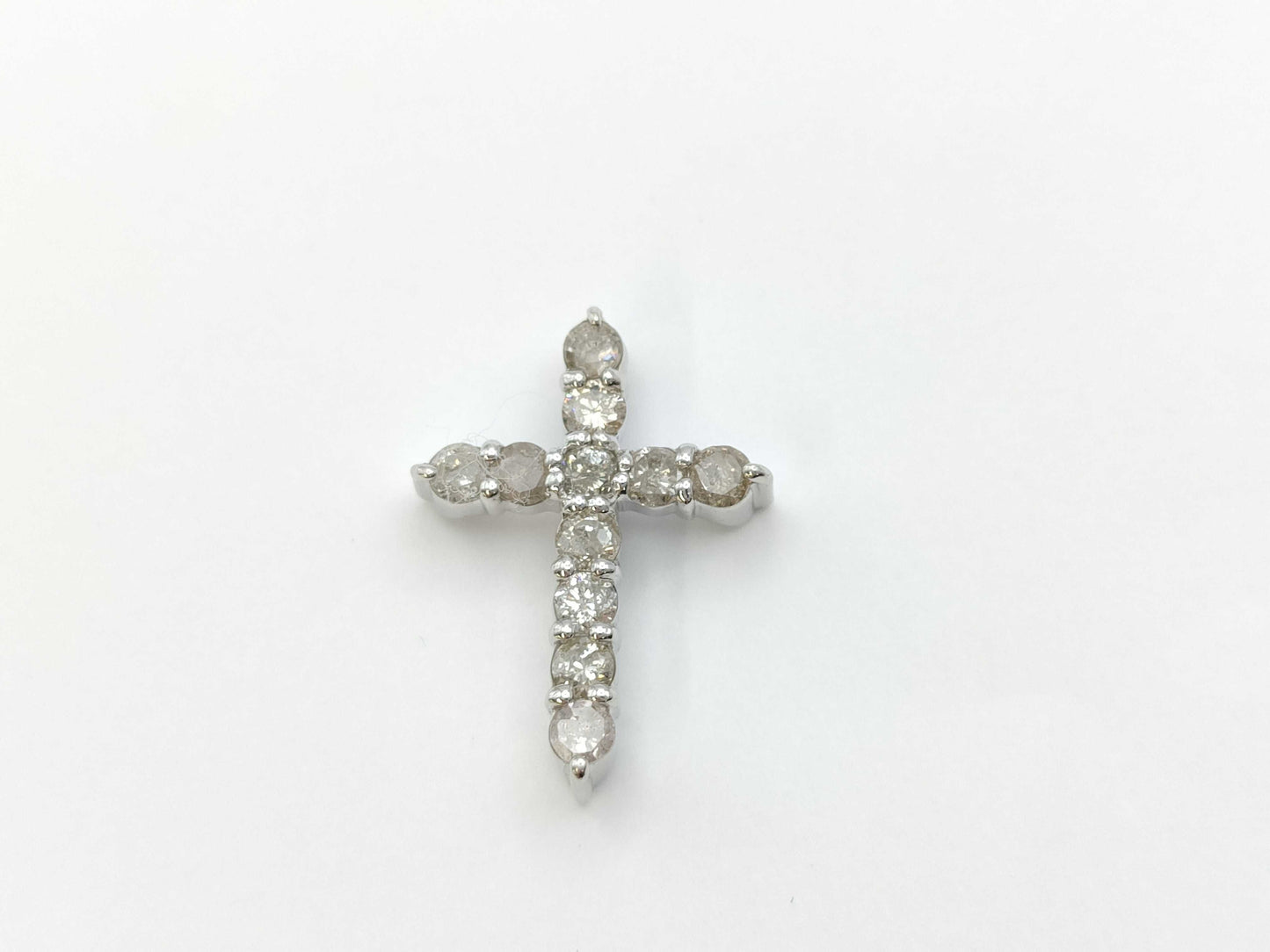 D0.50ct K18WG 1.3g Pendant Top 