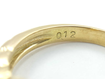 Pearl Diameter Approx. 7.9mm D0.12ct K18 4.3g Ring 