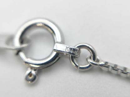 D1.53ct K18WG 7.7g Necklace 