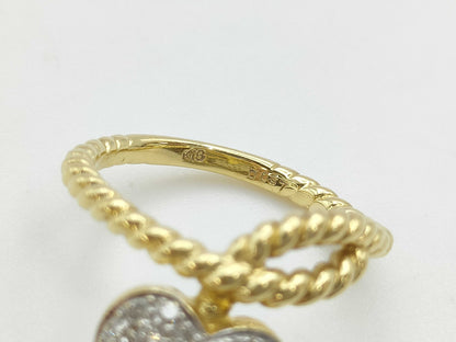 D0.37ct K18 5.0g Ring 