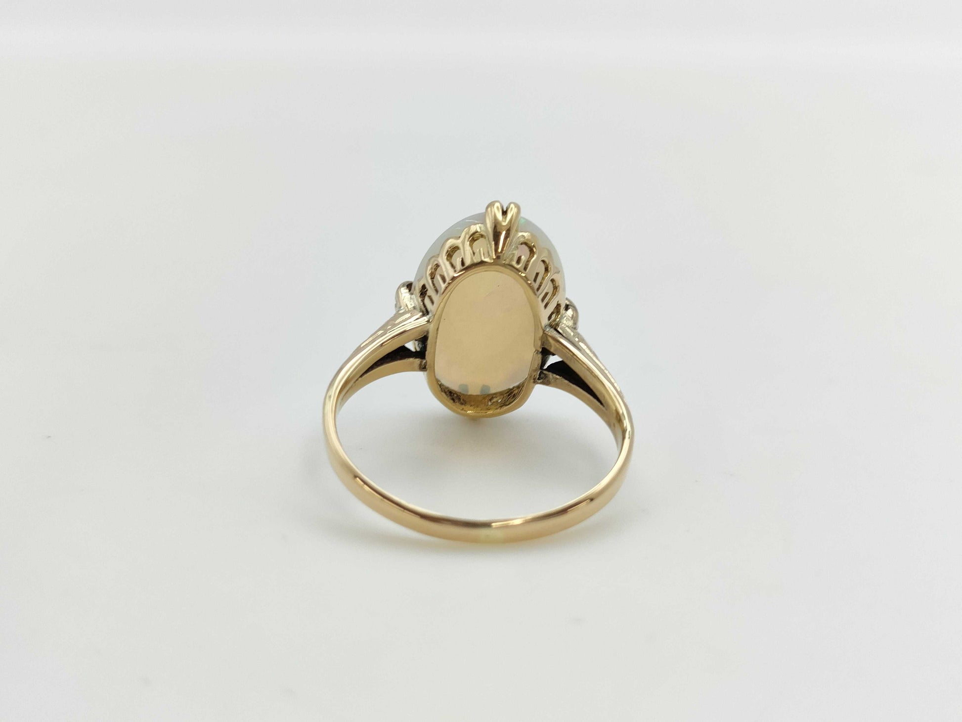 Colored Stone K18 2.6g Ring 