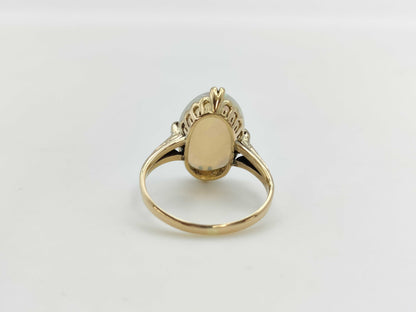 Colored Stone K18 2.6g Ring 