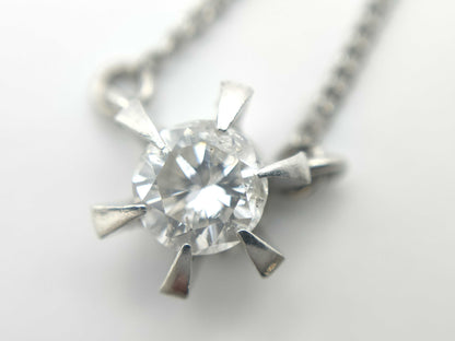 D0.31ct PT900/850 2.4g Necklace 