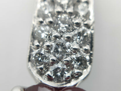 R1.20ct D0.20ct PT900 2.4g Pendant Top 