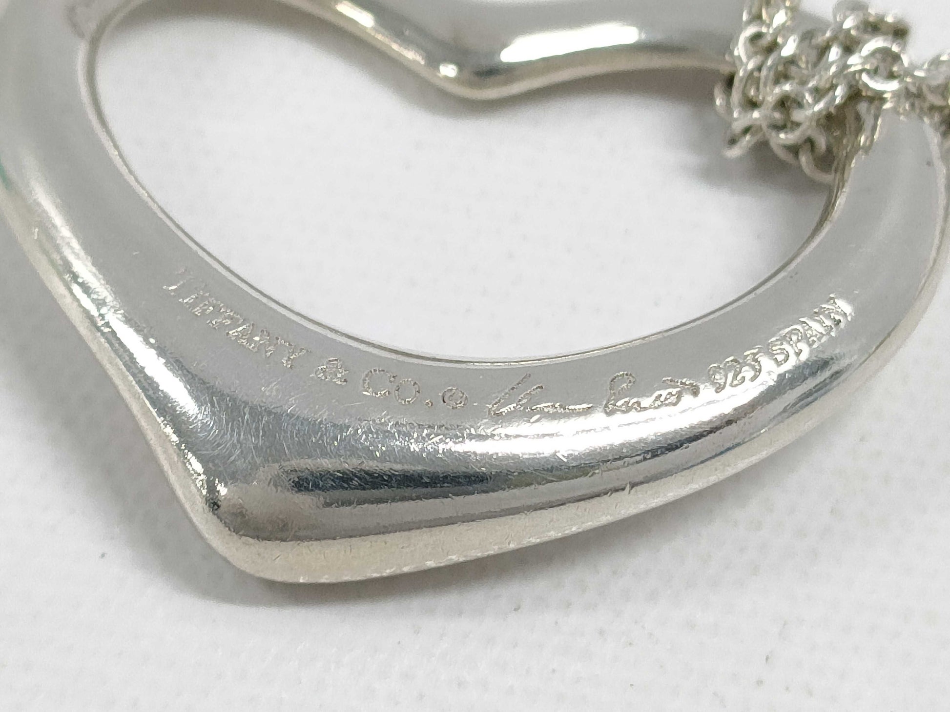 Tiffany & Co. Tiffany Brand Jewelry Open Heart Necklace Necklace