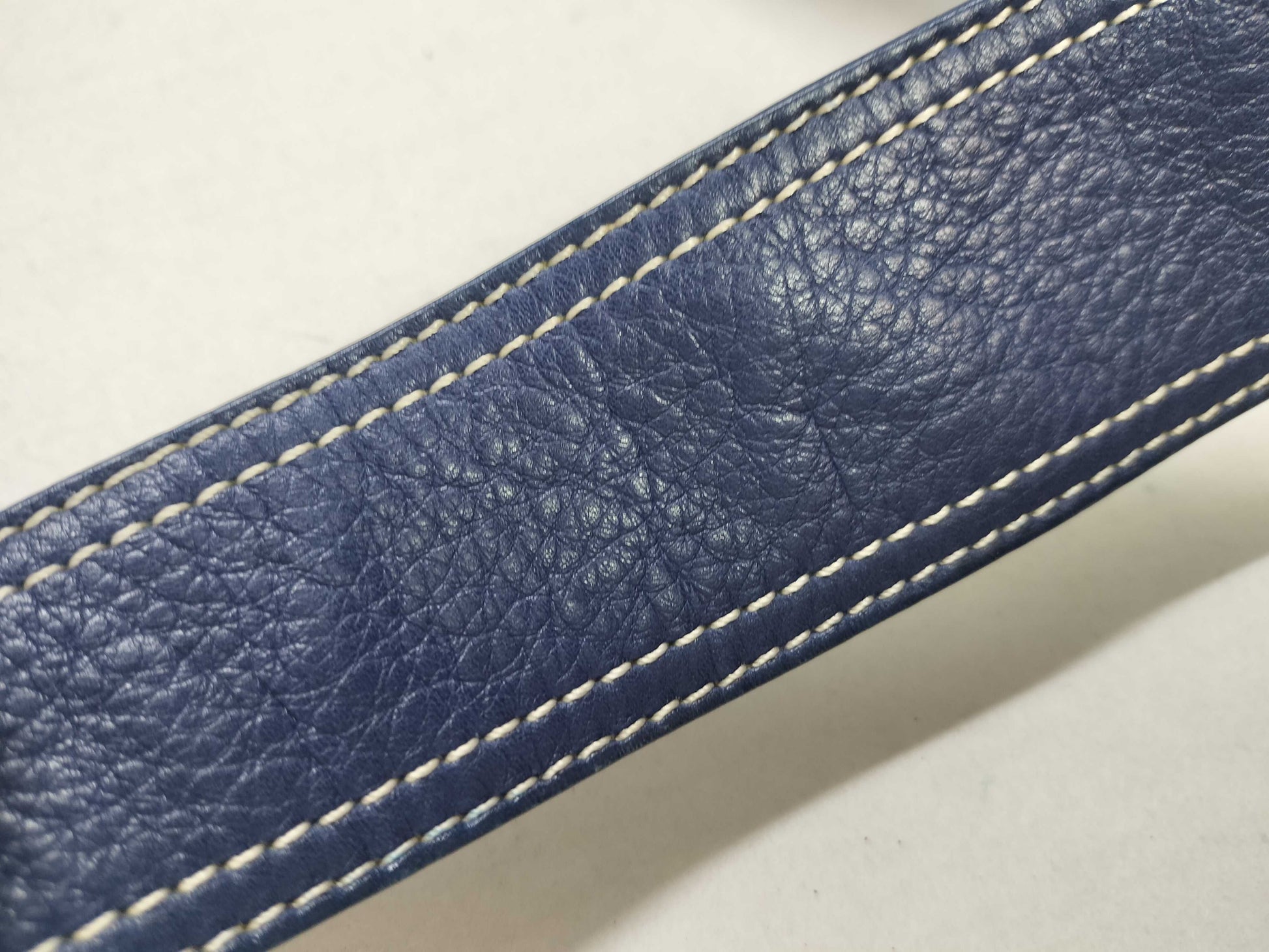 LOEWE Anagram Leather Shoulder Bag Navy Shoulder Bag