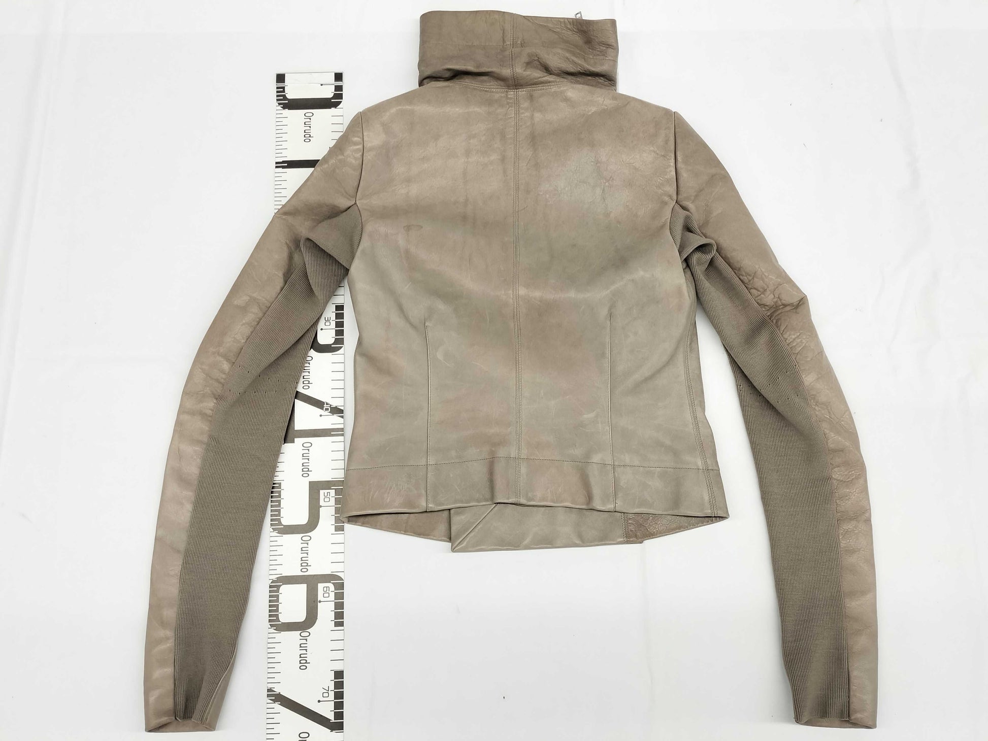 Rick Owens Leather Riders Jacket Size 34