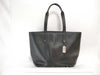COACH COACH Leather Tote Bag C9876 Black Tote Bag