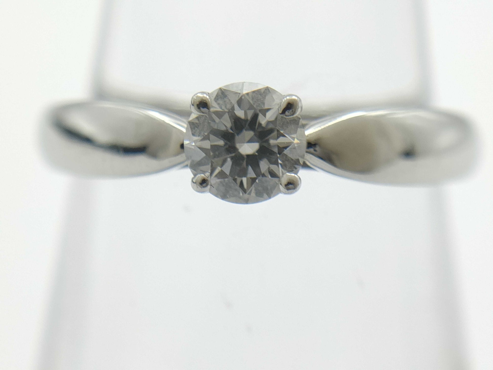Tiffany&Co. Harmony D0.22ct Pt950 2.7g Ring 