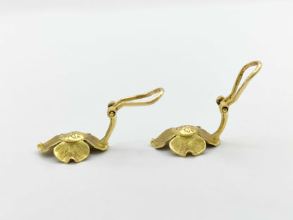 Nobuko Ishikawa asTime Diamond K18/Pt900 4.0g Earrings 