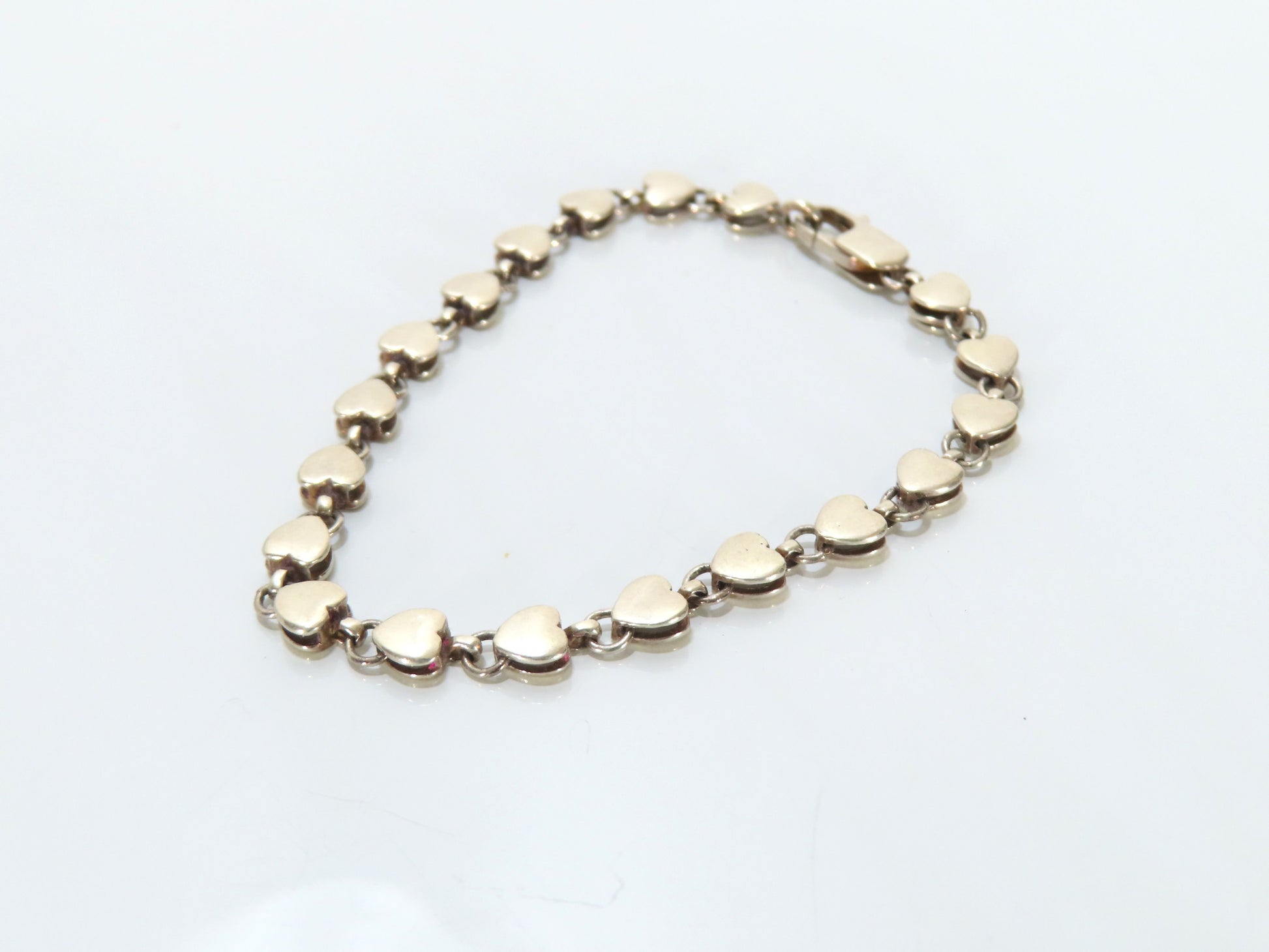 Tiffany & Co. Puff Heart Bracelet, SV925, 7.0g, Bracelet/Bangle