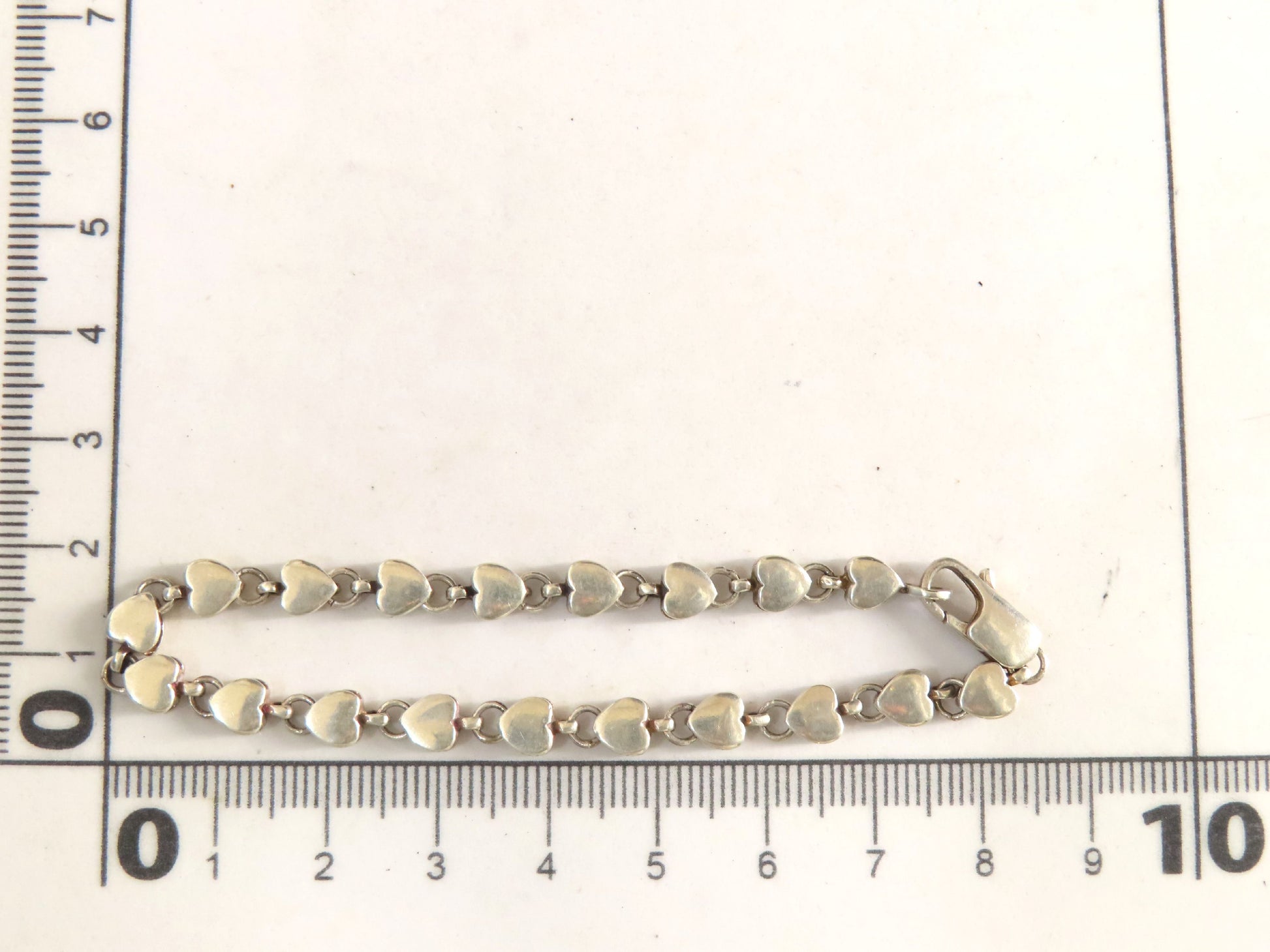 Tiffany & Co. Puff Heart Bracelet, SV925, 7.0g, Bracelet/Bangle