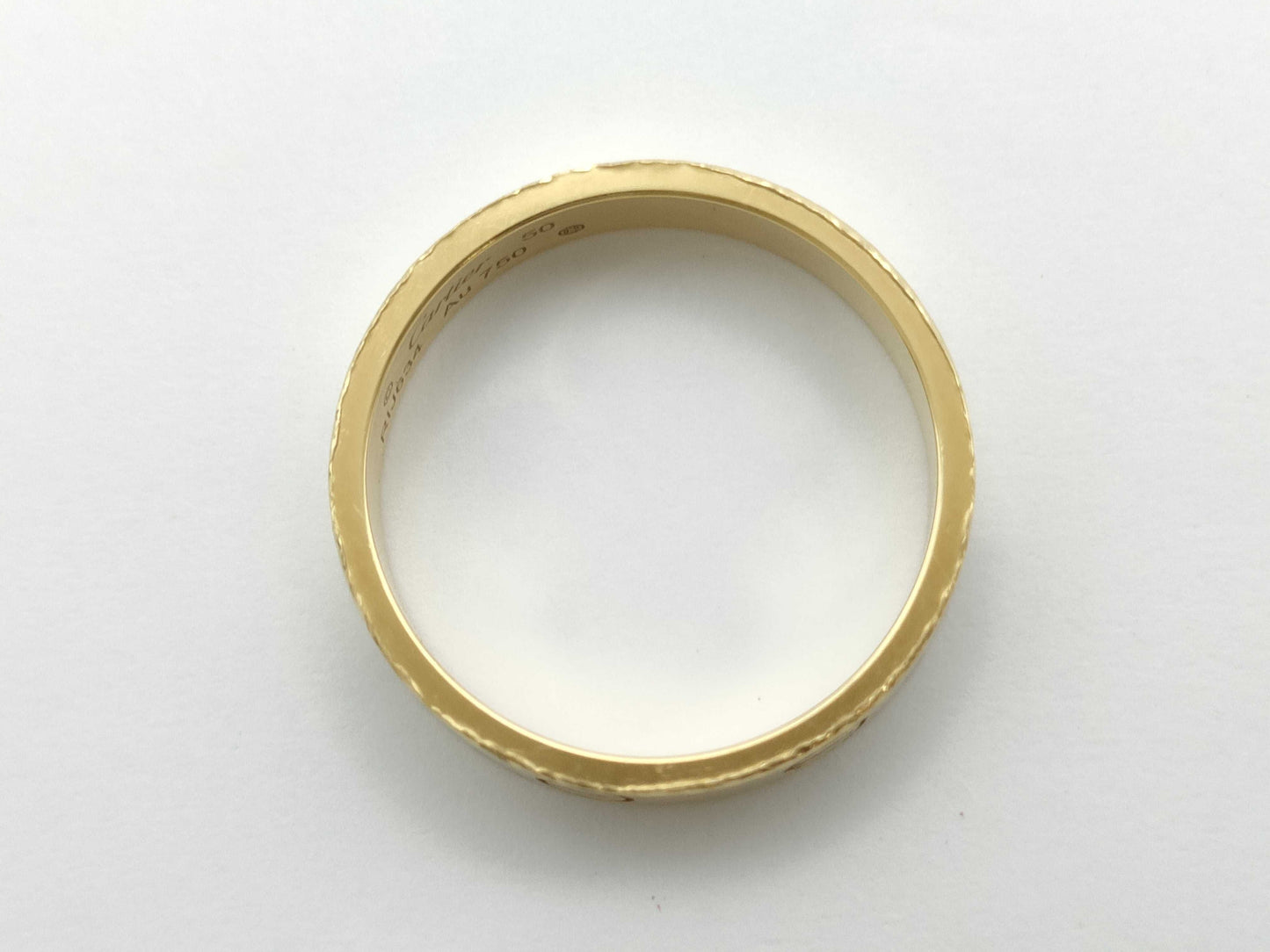 Cartier Mini Love #50 YG Au750 3.1g Ring 