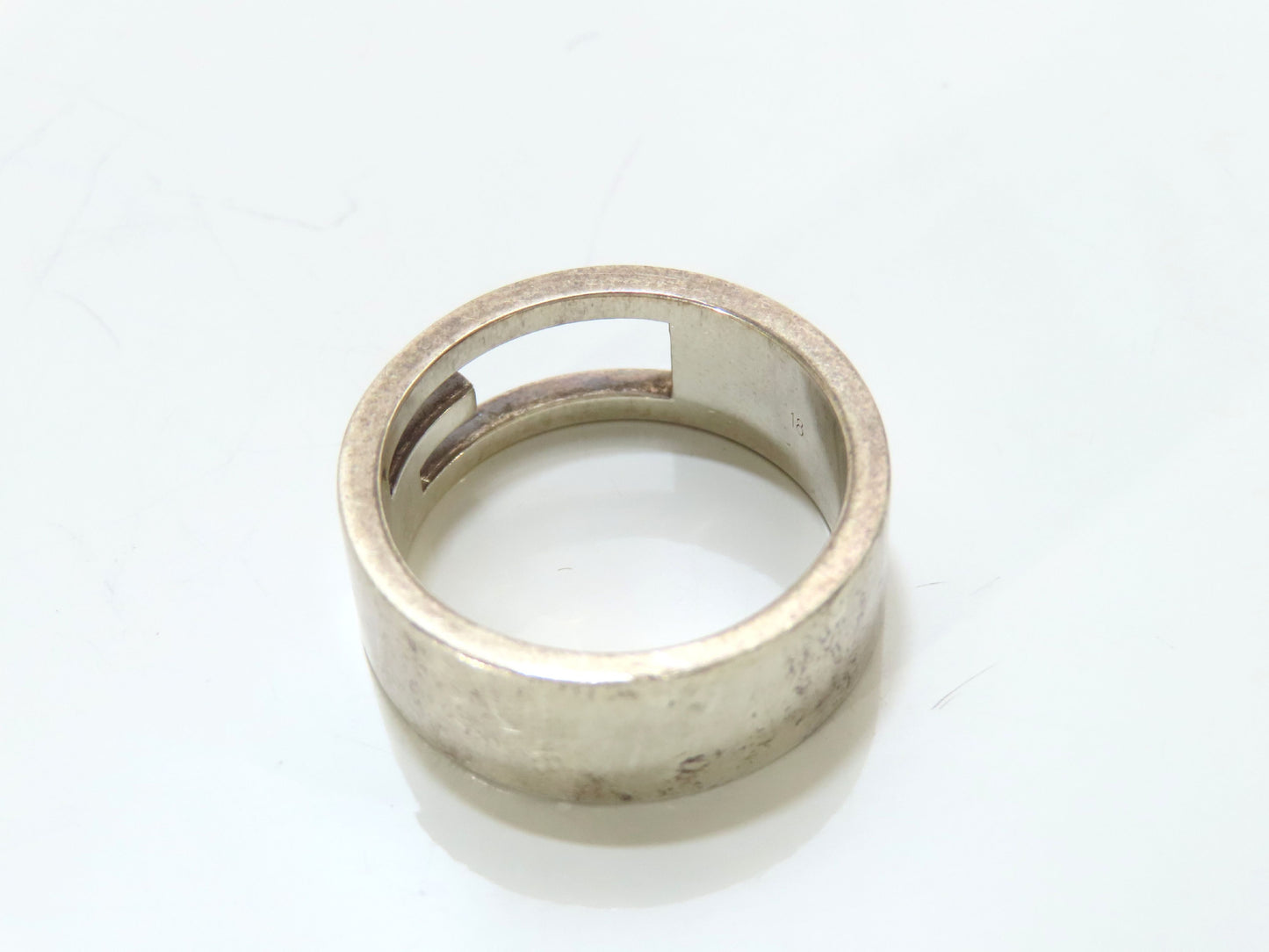 GUCCI Gucci Ring AG925 Size 18 8.3g Ring