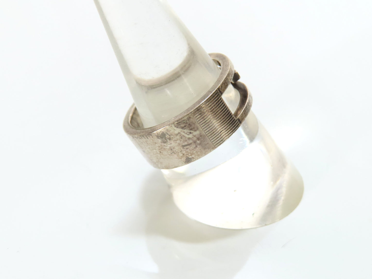 GUCCI Gucci Ring AG925 Size 18 8.3g Ring