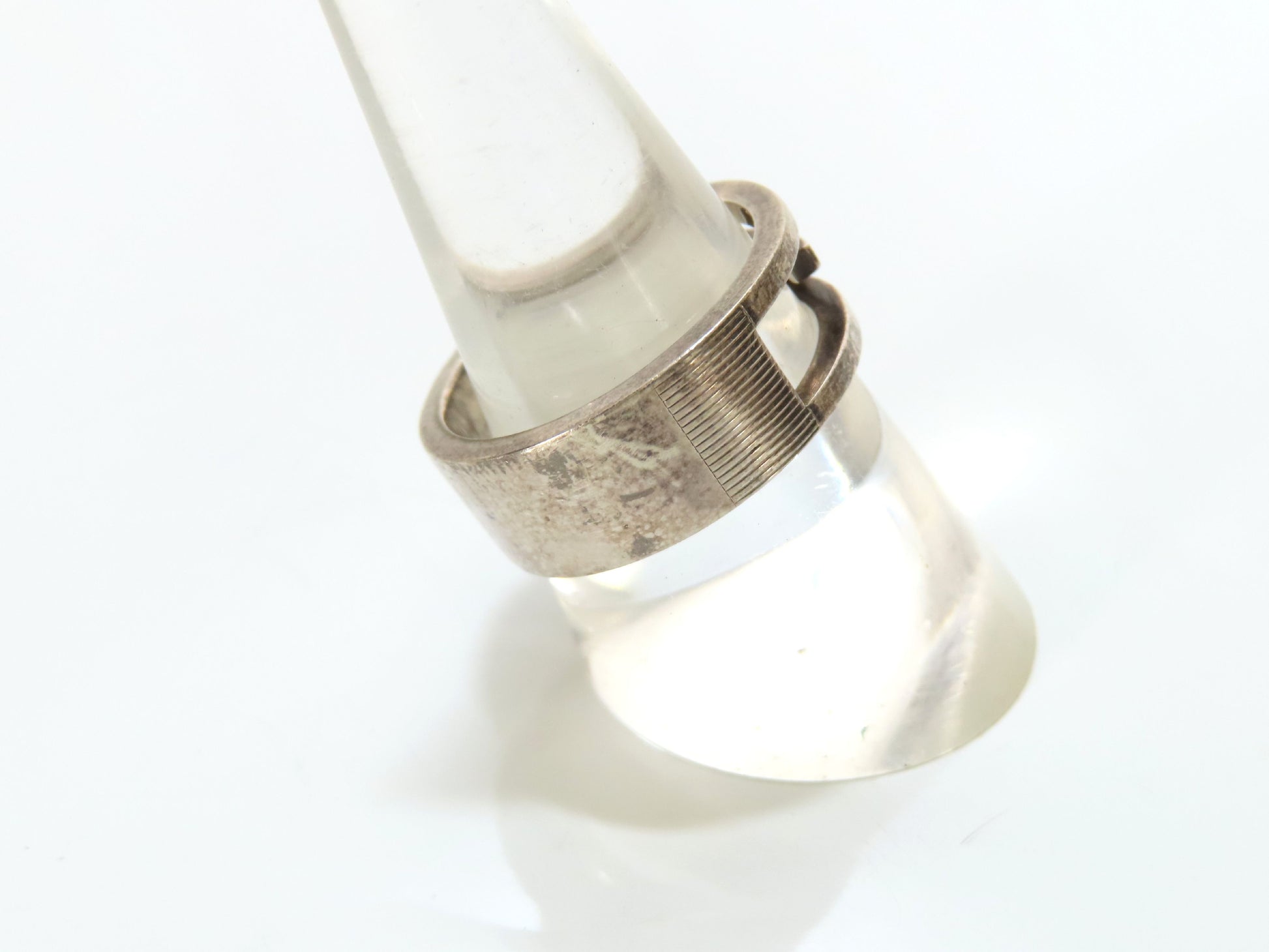 GUCCI Gucci Ring AG925 Size 18 8.3g Ring