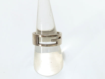 GUCCI Gucci Ring AG925 Size 18 8.3g Ring