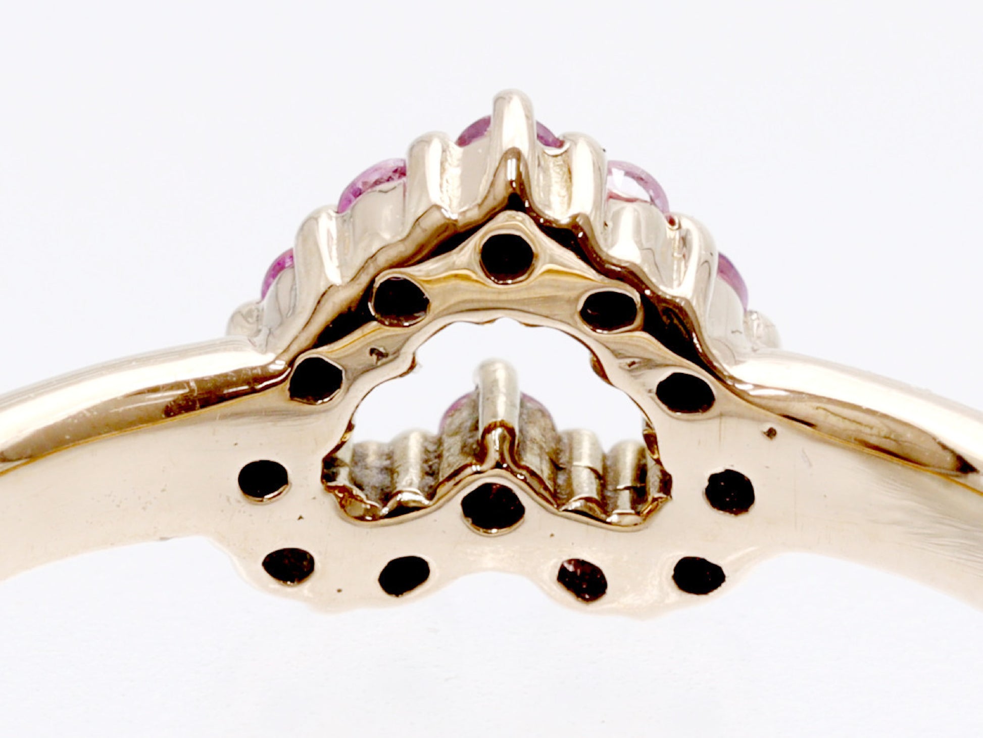 Ponte Vecchio S0.13ct K18 2.0g Ring 