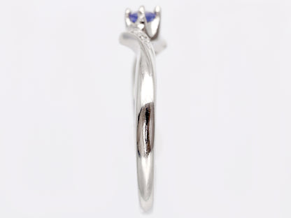 Tanzanite Diamond Pt950 2.4G Ring 