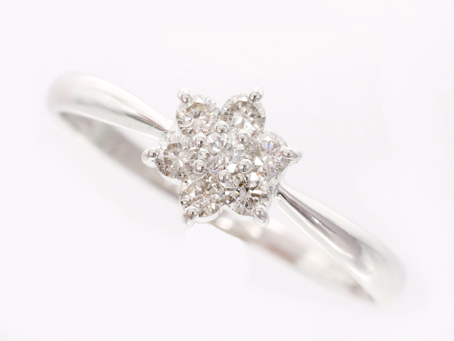 D0.20ct K18WG 1.3g Ring 