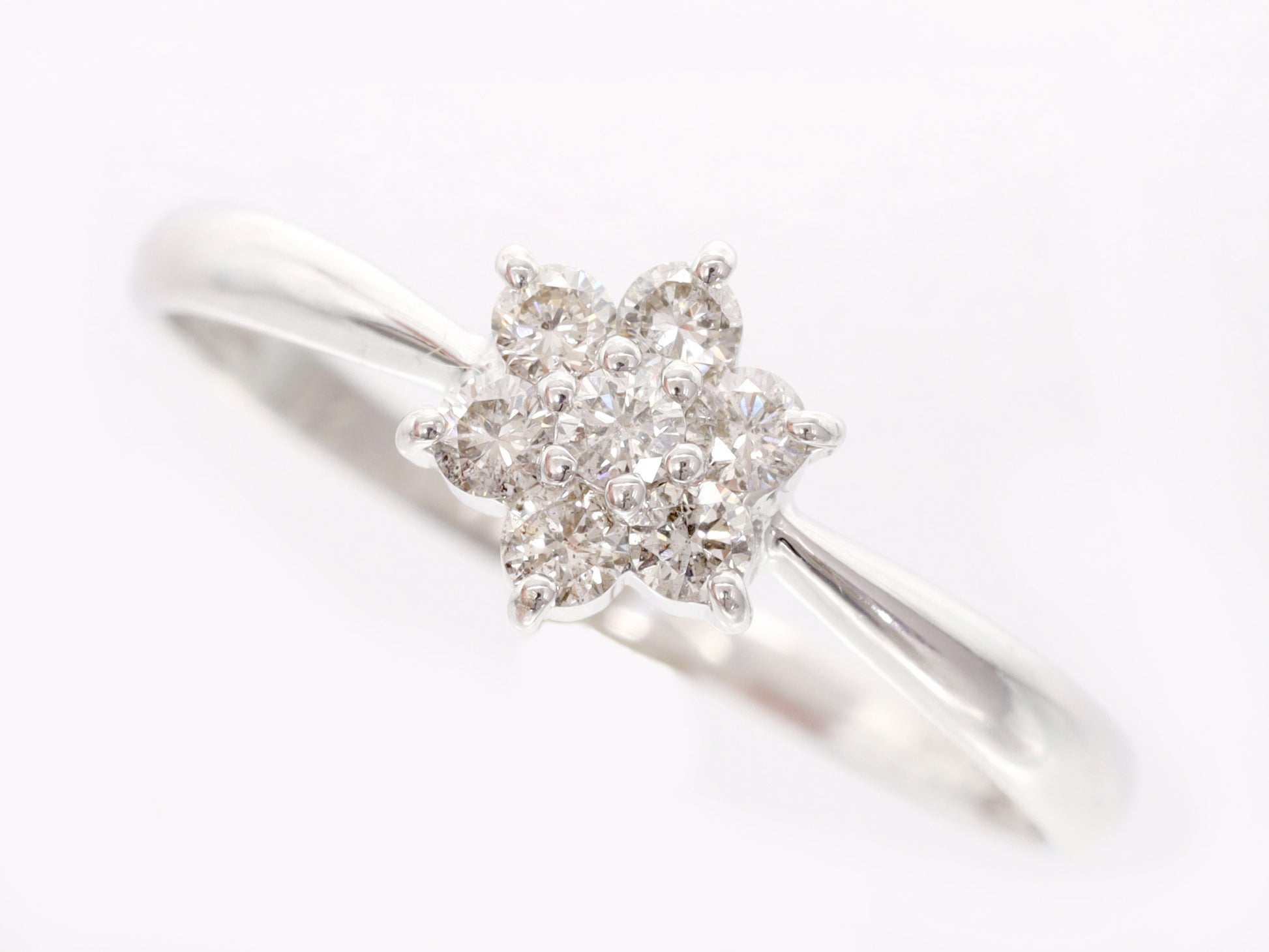 D0.20ct K18WG 1.3g Ring 