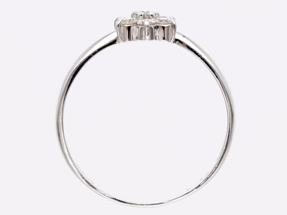 D0.20ct K18WG 1.3g Ring 