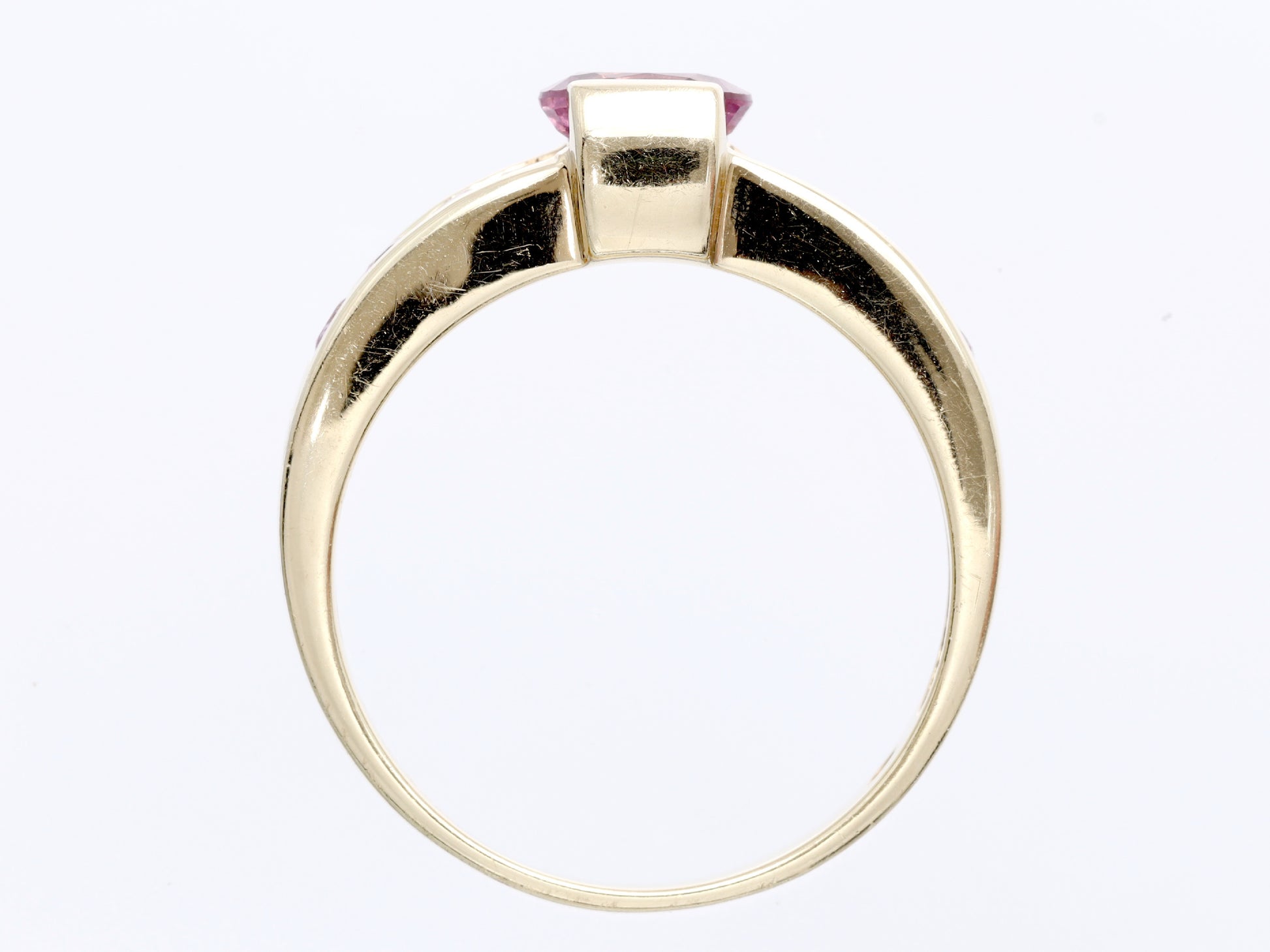 Pink Sapphire K10 3.2g Ring 