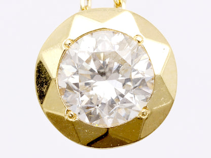 D0.364ct K18 1.9g Necklace 