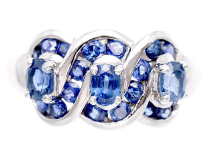 Sapphire K9 3.7g Ring 