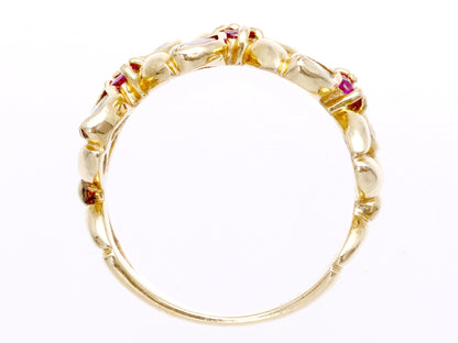 STAR JEWELRY Colored Stone Transparent Stone K14 3.2g Ring 