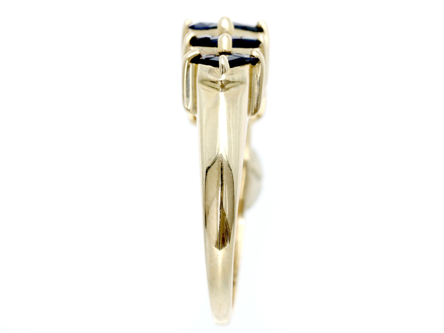 Sapphire K10 2.7g Ring 