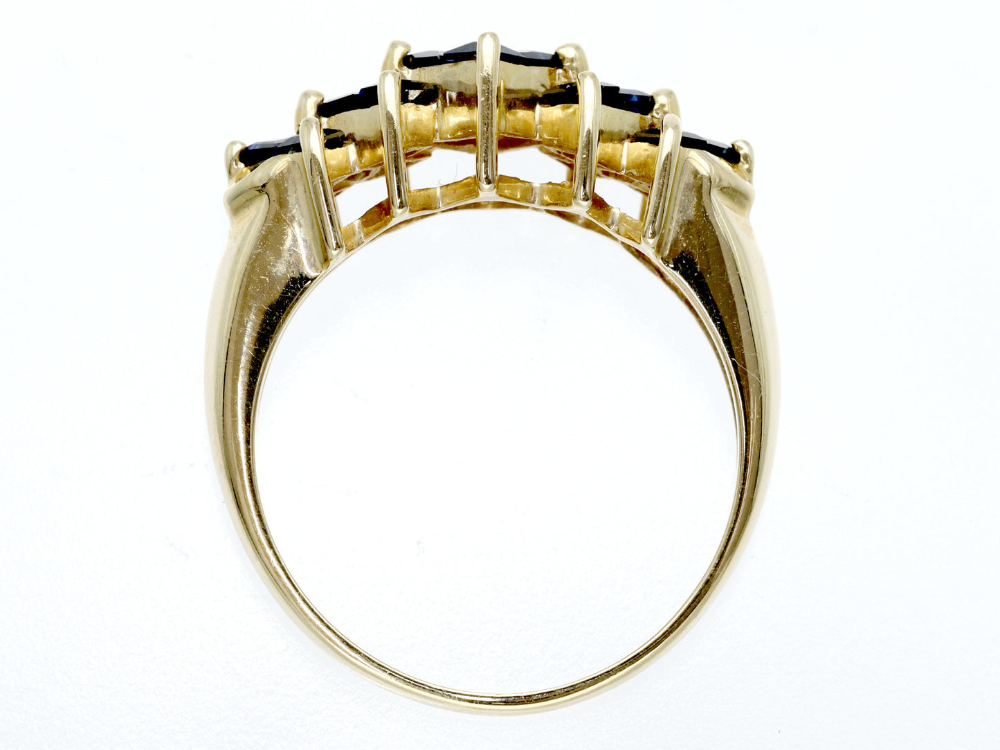 Sapphire K10 2.7g Ring 