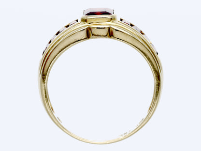Garnet K10 3.7g Ring 
