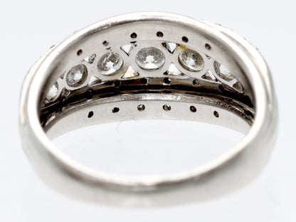D1.00ct Pt900 8.9g Ring 