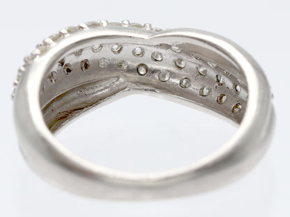 D1.00ct Pt900 6.5g Ring 
