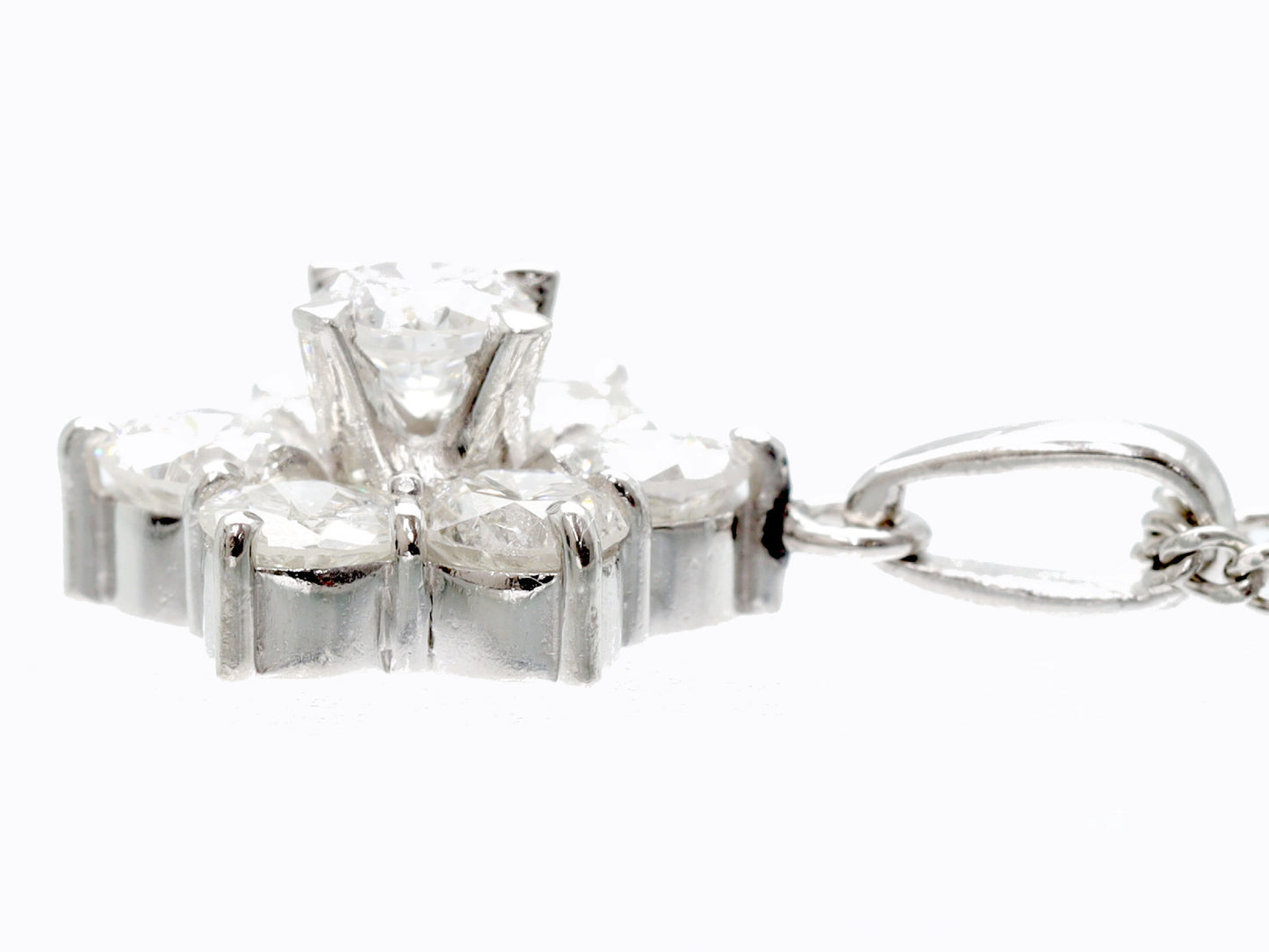 D1.031ct PT900/850 5.7g Necklace 
