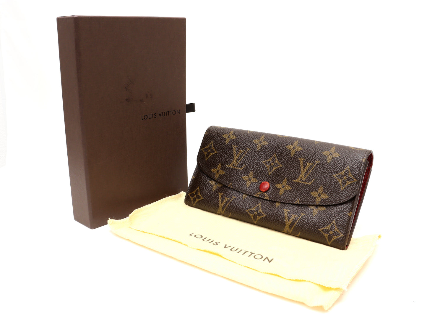 LOUIS VUITTON Monogram Portefeuille Emily M60136 Wallet