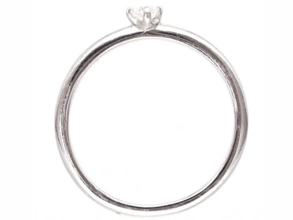 D0.089ct K18WG 1.5g Ring 
