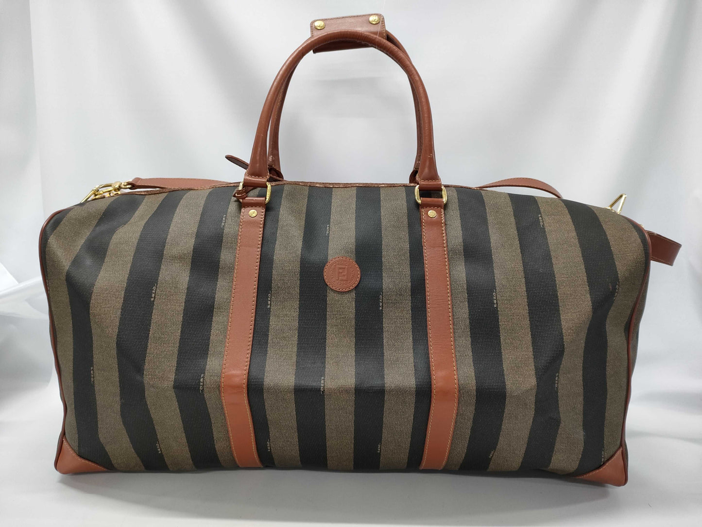 FENDI Pecan 2-way Boston bag