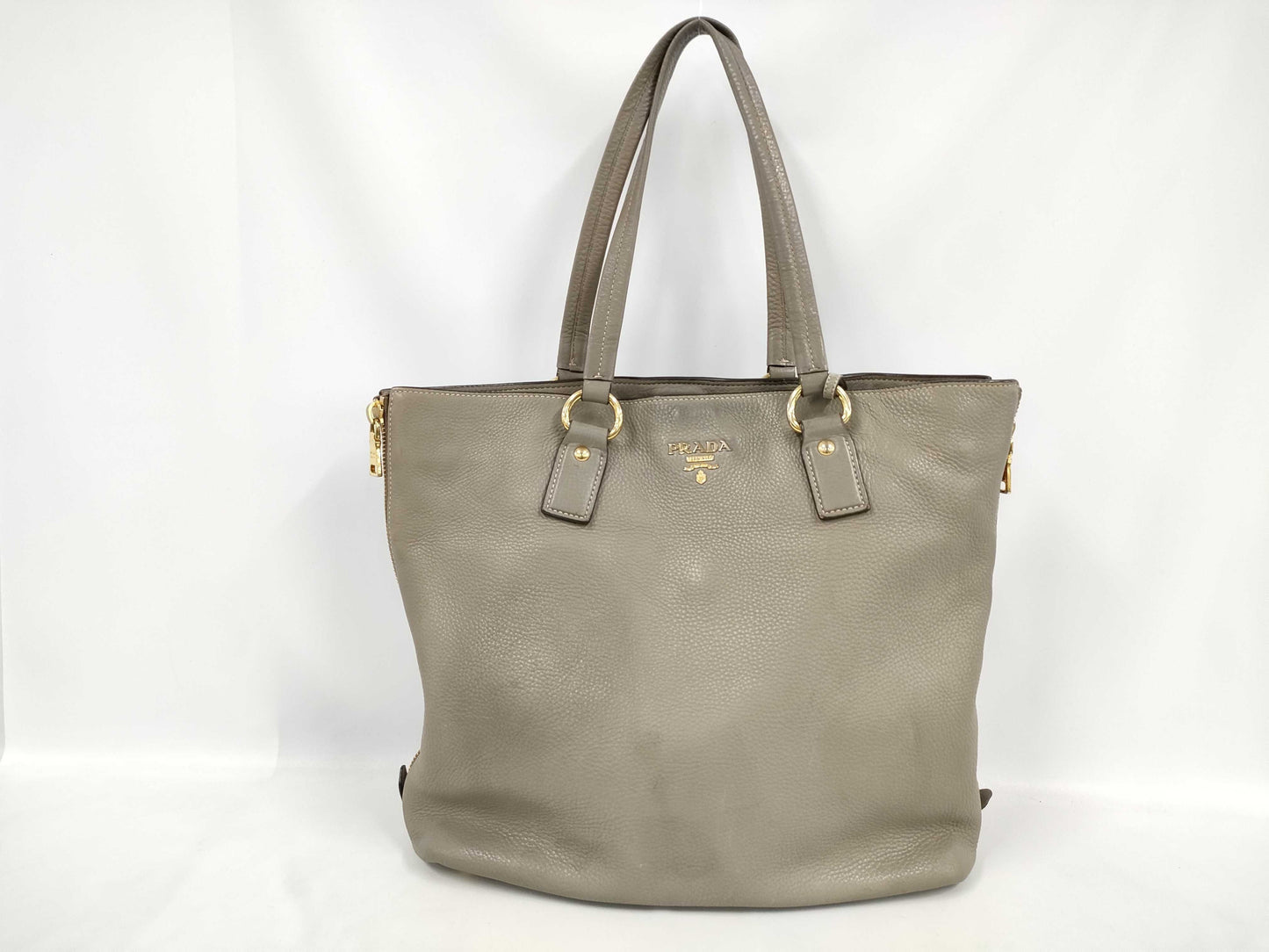 PRADA Prada Leather Hand Tote Bag
