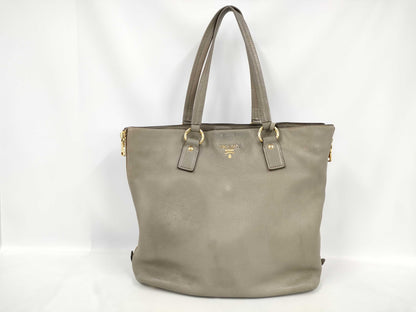 PRADA Prada Leather Hand Tote Bag