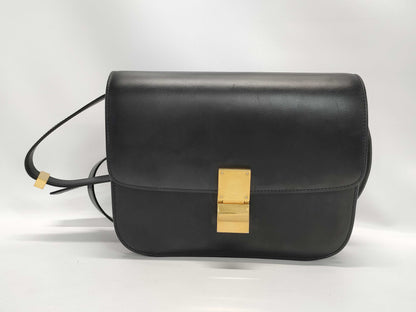CELINE Leather Shoulder Bag