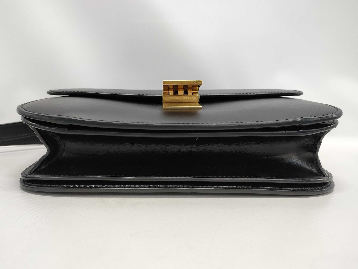 CELINE Leather Shoulder Bag