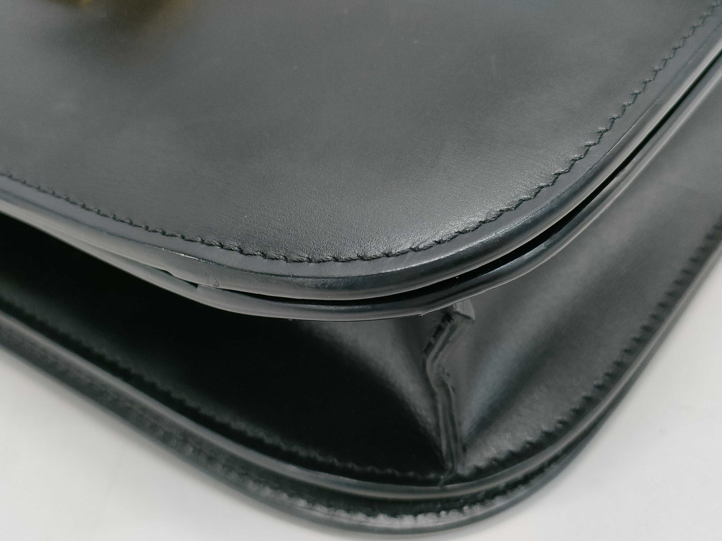 CELINE Leather Shoulder Bag