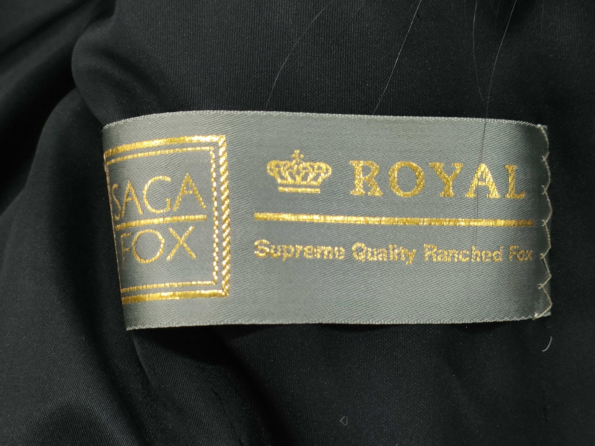 SAGA FOX ROYAL Mink Fur Coat